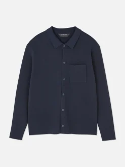 Camisa De Punto Con Corchetes