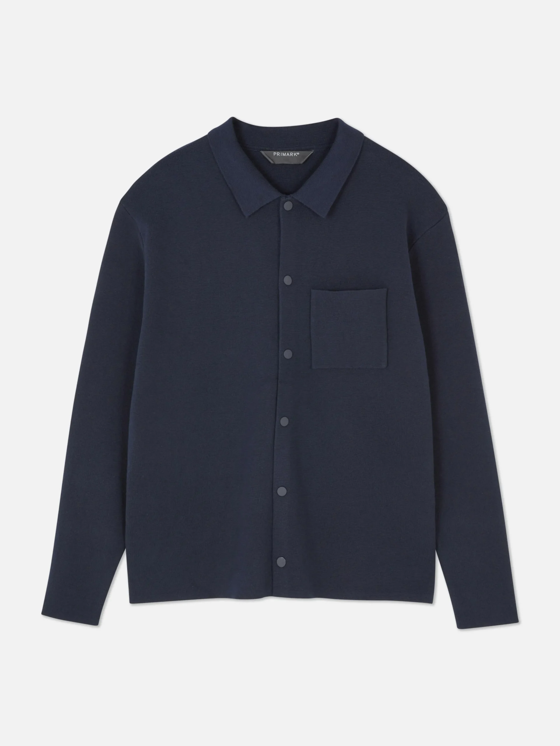 Camisa De Punto Con Corchetes