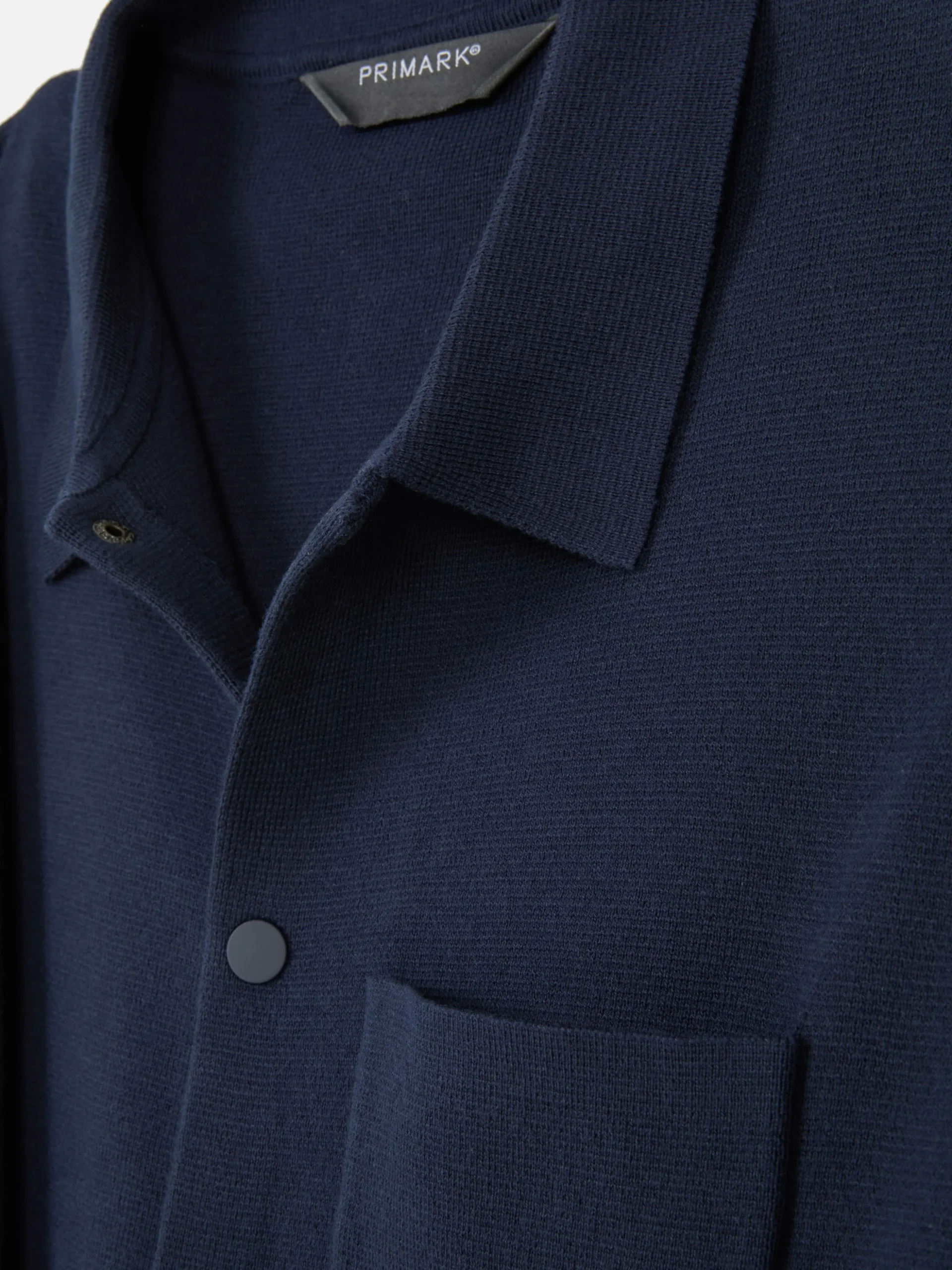 Camisa De Punto Con Corchetes