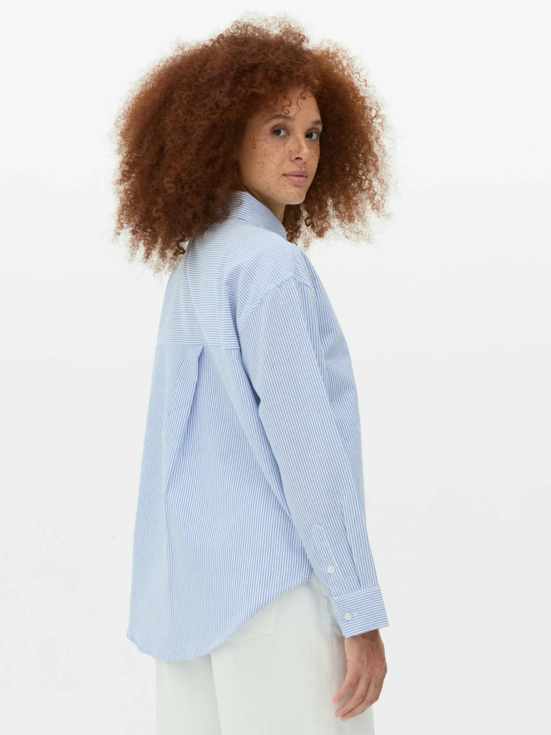 Camisa Oxford A Rayas