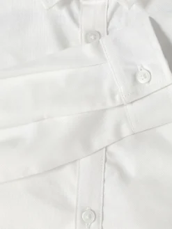 Camisa Oxford De Manga Larga Para Niño Pequeño