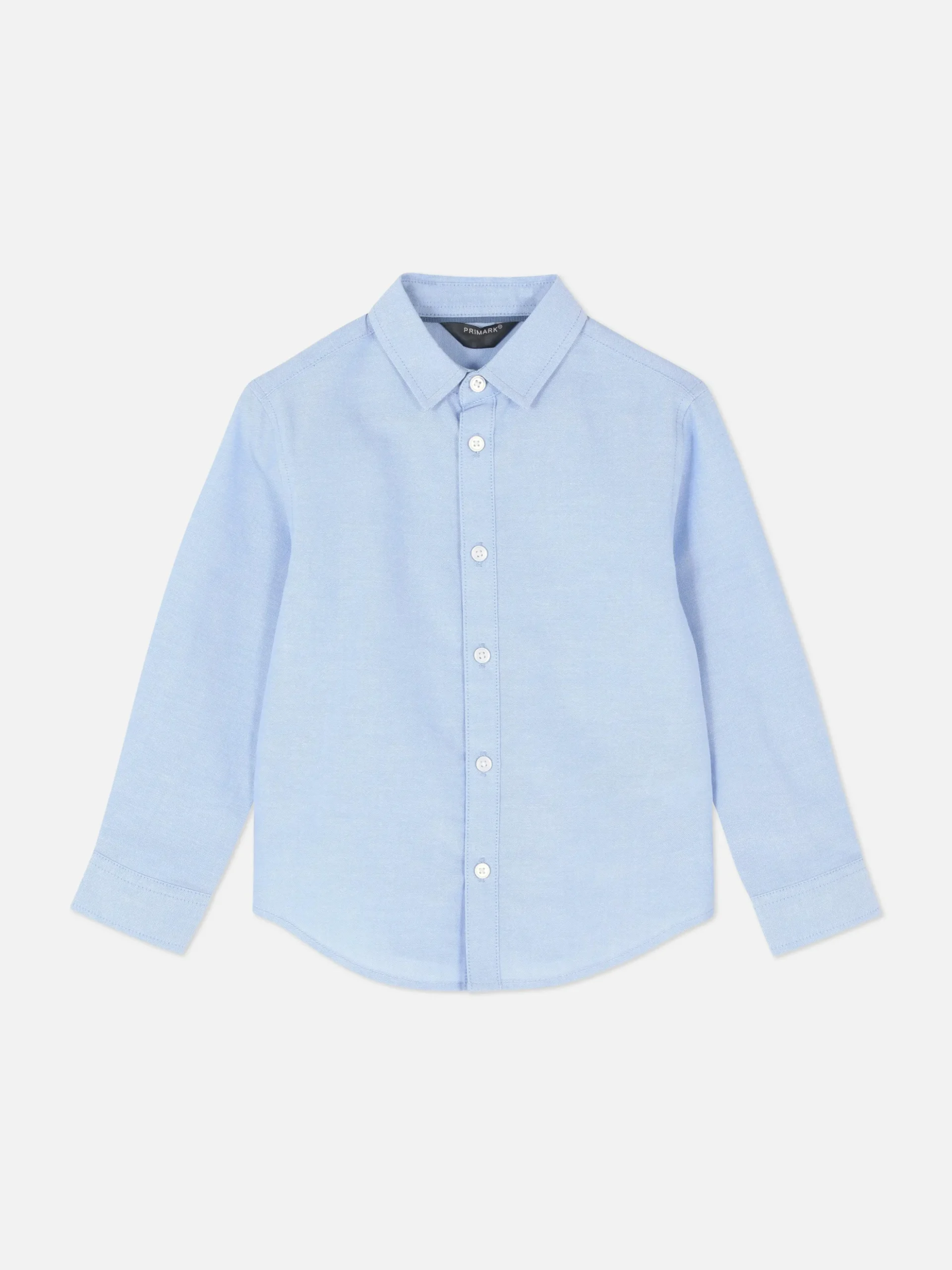 Camisa Oxford De Manga Larga Para Niño Pequeño