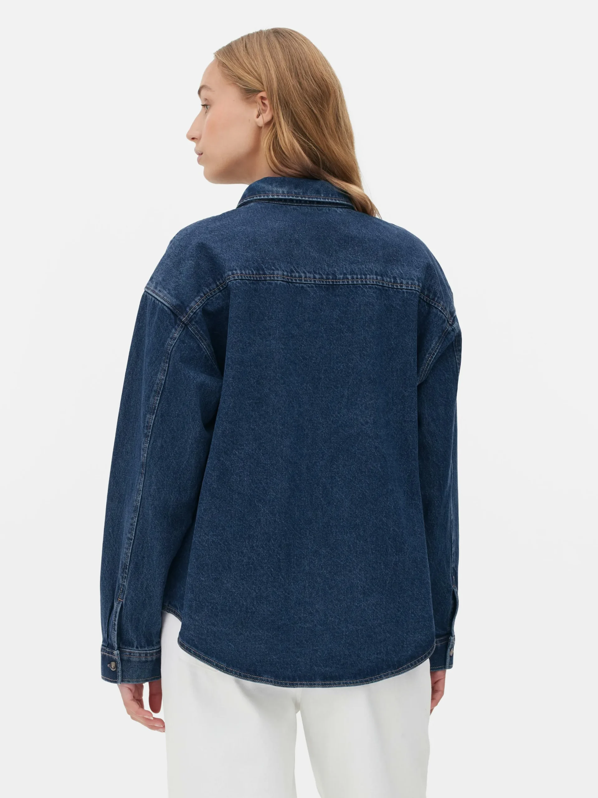 Camisa Vaquera De Corte Holgado