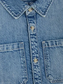 Camisa Vaquera De Manga Larga