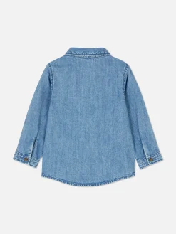 Camisa Vaquera De Manga Larga