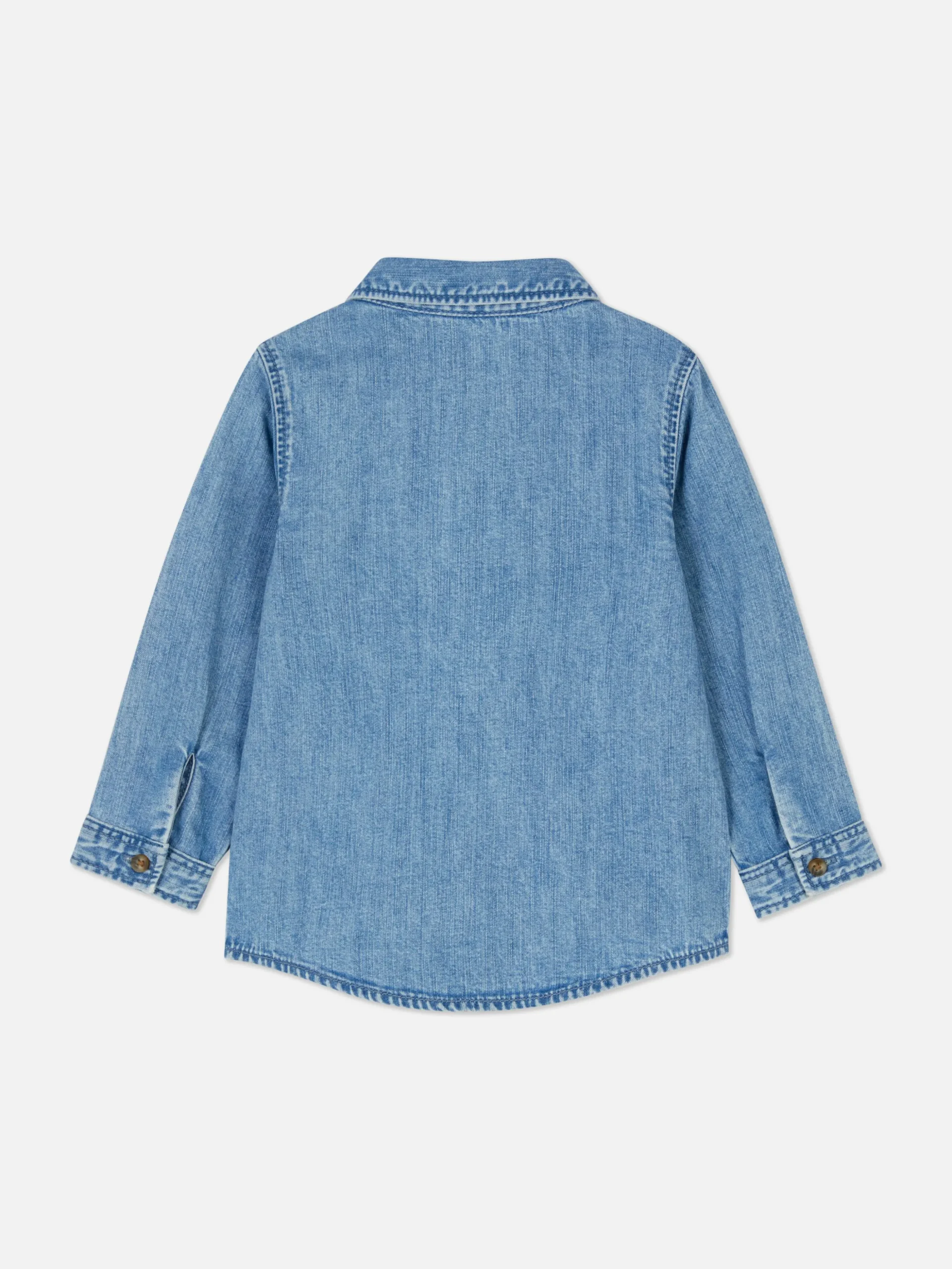 Camisa Vaquera De Manga Larga