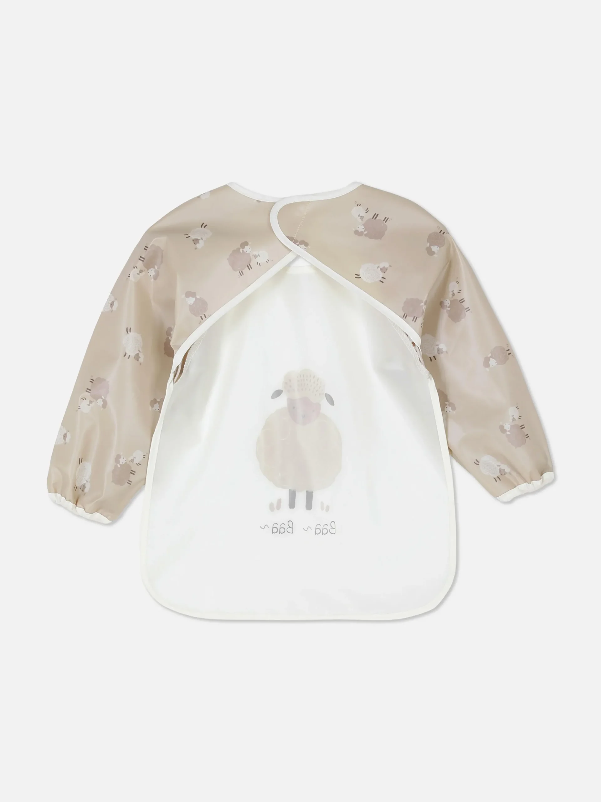 Camiseta Babero Con Estampado De Ovejas