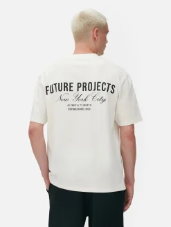 Camiseta Bordada De Future Projects