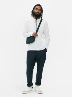 Camiseta Básica De Manga Larga