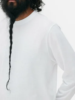 Camiseta Básica De Manga Larga