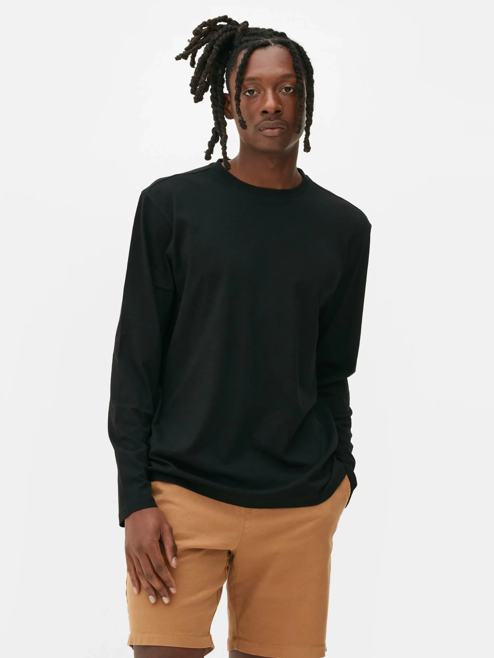 Camiseta Básica De Manga Larga