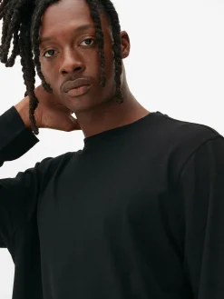 Camiseta Básica De Manga Larga