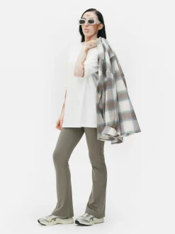 Camiseta Básica De Punto Extragrande