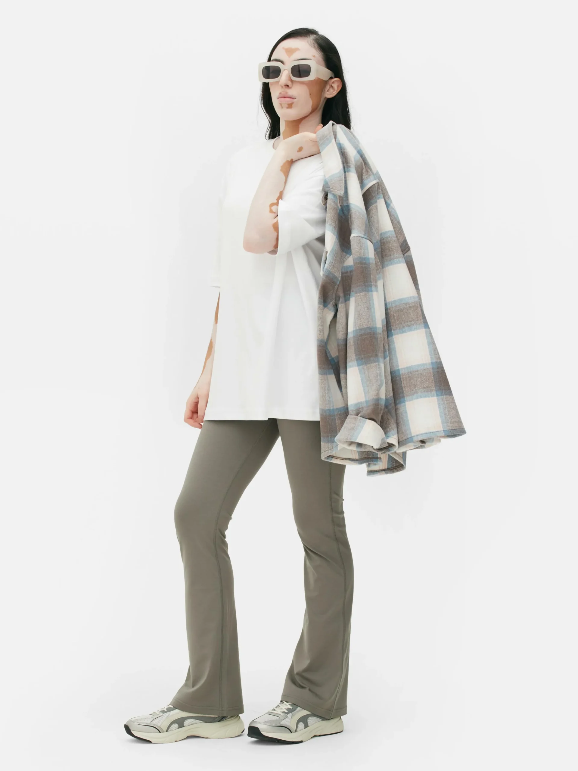 Camiseta Básica De Punto Extragrande