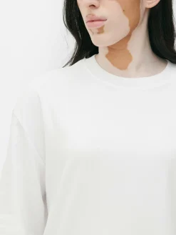 Camiseta Básica De Punto Extragrande