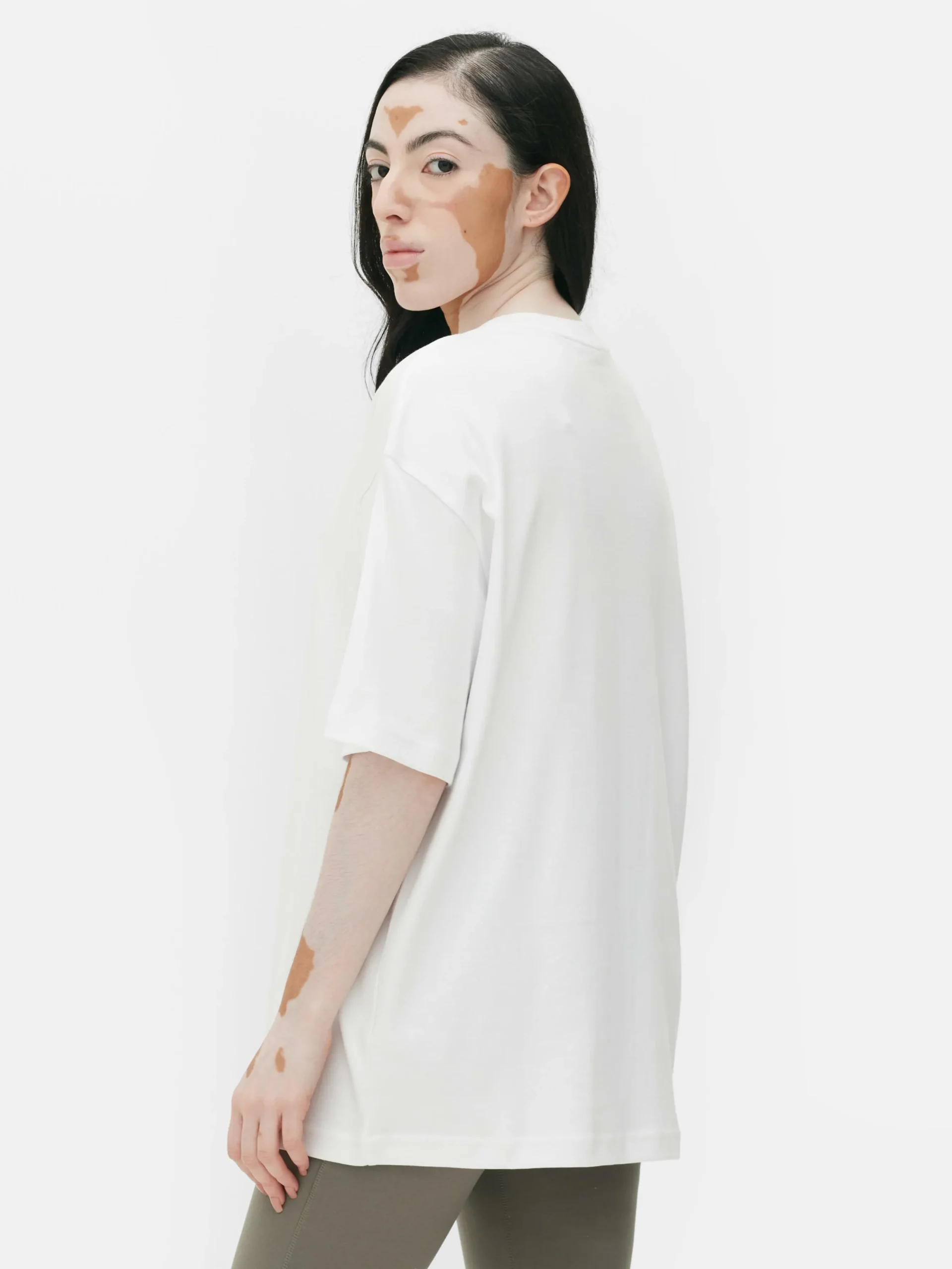 Camiseta Básica De Punto Extragrande