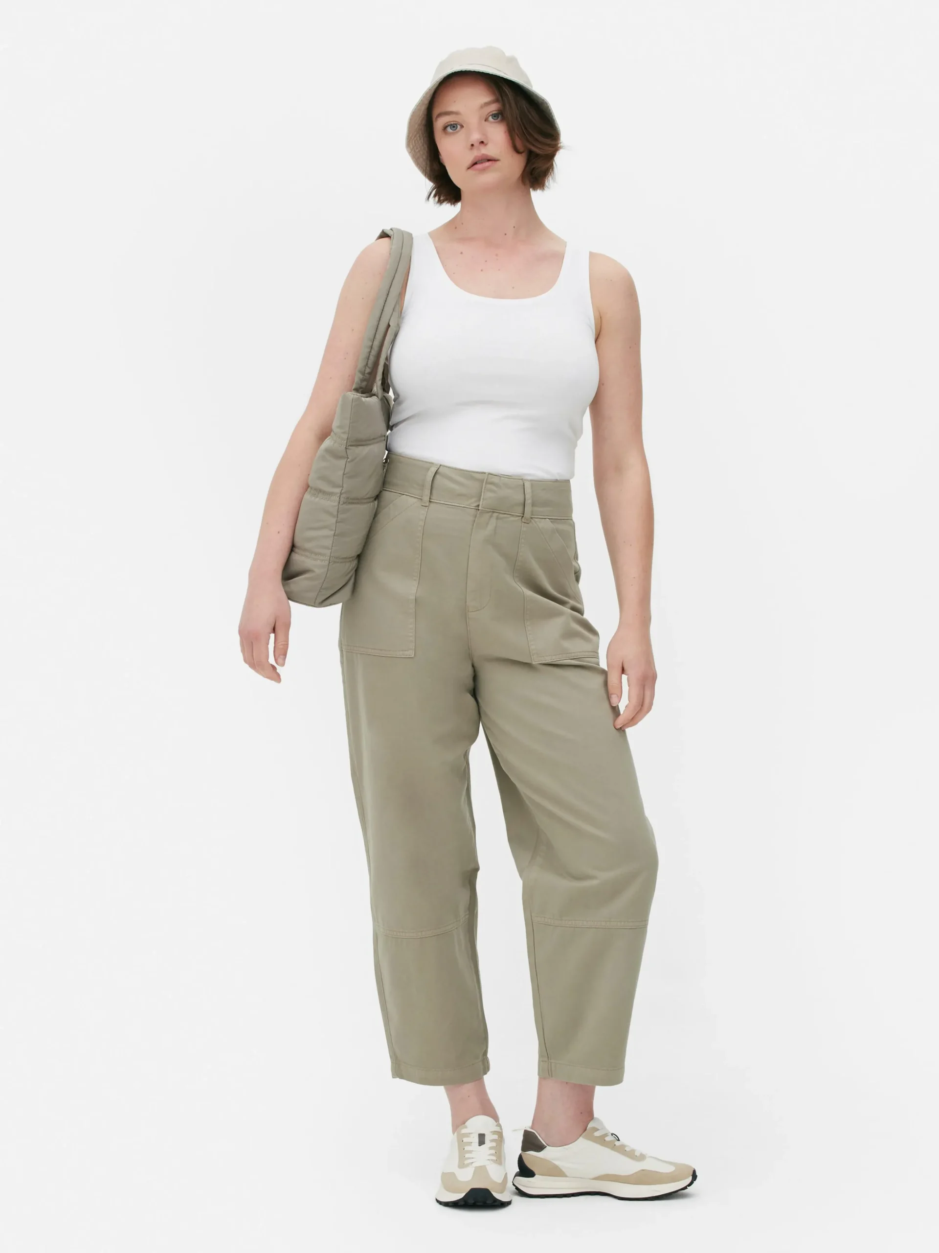 Camiseta Clásica Sin Mangas De Algodón