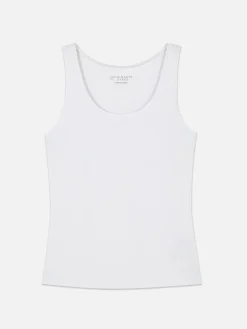 Camiseta Clásica Sin Mangas De Algodón