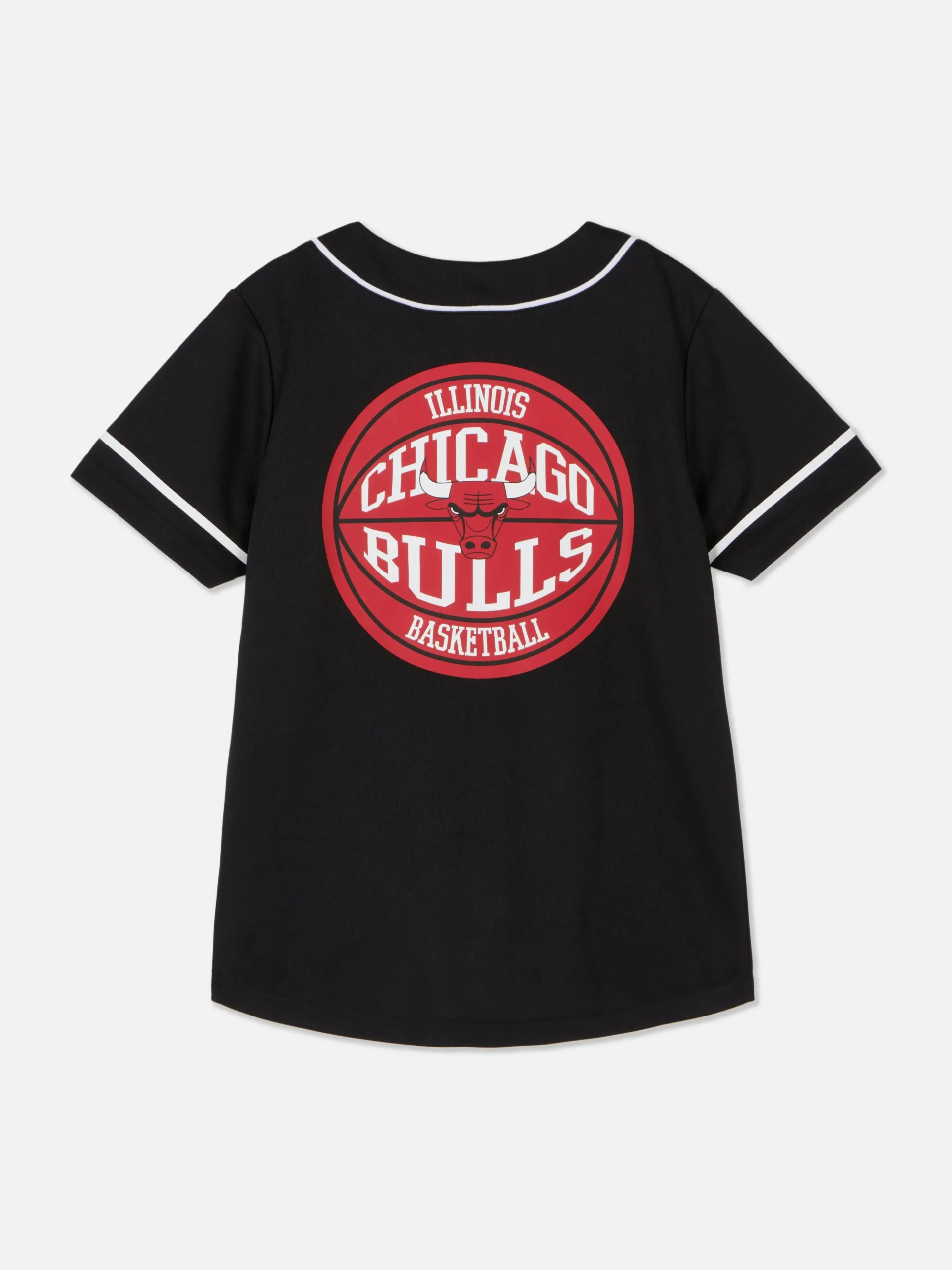 Camiseta Con Botones De Los Chicago Bulls De La NBA