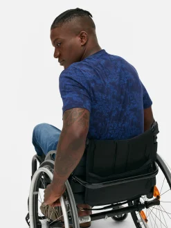 Camiseta Con Cuello Redondo Y árboles Japoneses