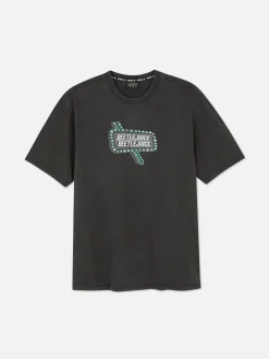 Camiseta Con Efecto Lavado De Bitelchús