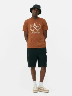 Camiseta Con Escudo De «New York City»