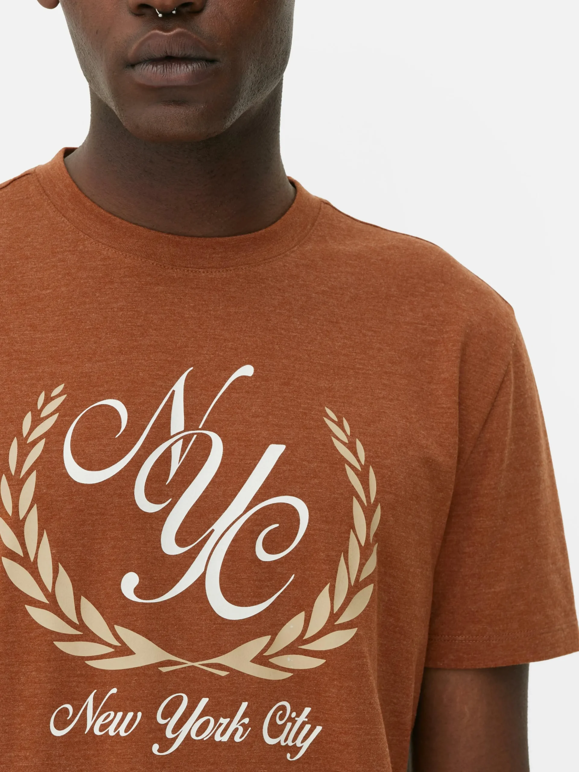 Camiseta Con Escudo De «New York City»