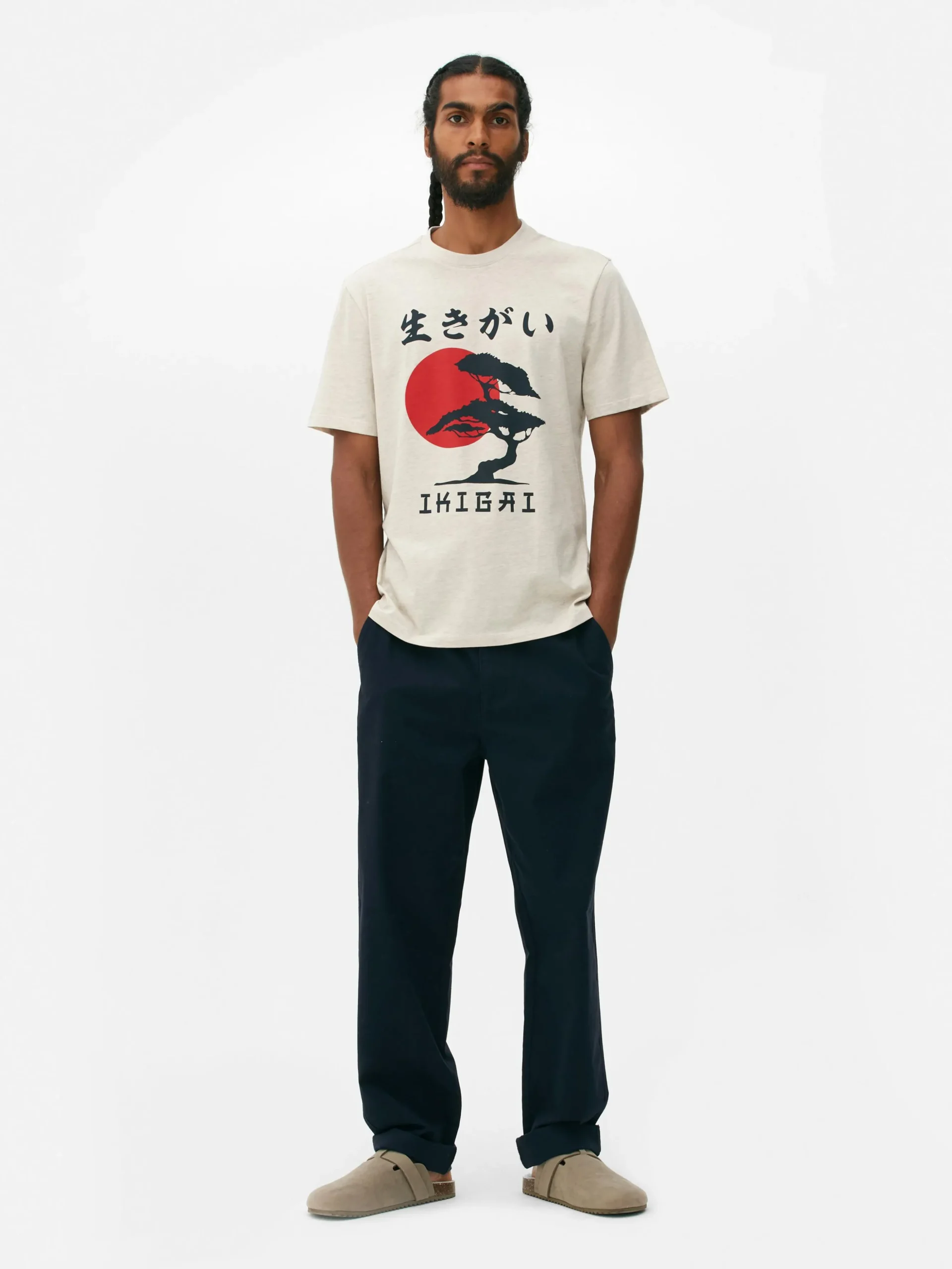Camiseta Con Estampado De árbol Japonés