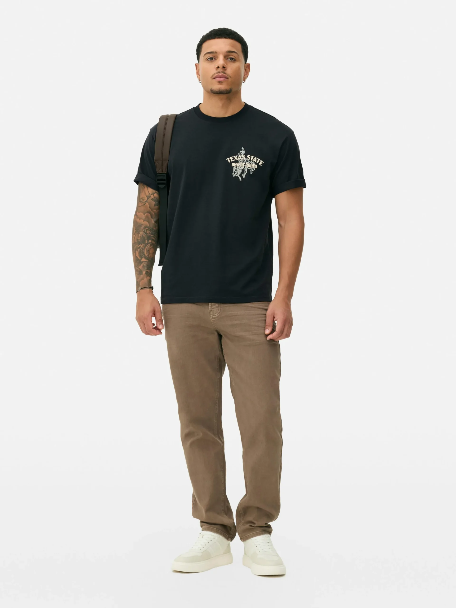 Camiseta Con Estampado De Rodeo