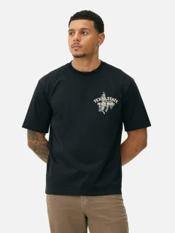 Camiseta Con Estampado De Rodeo