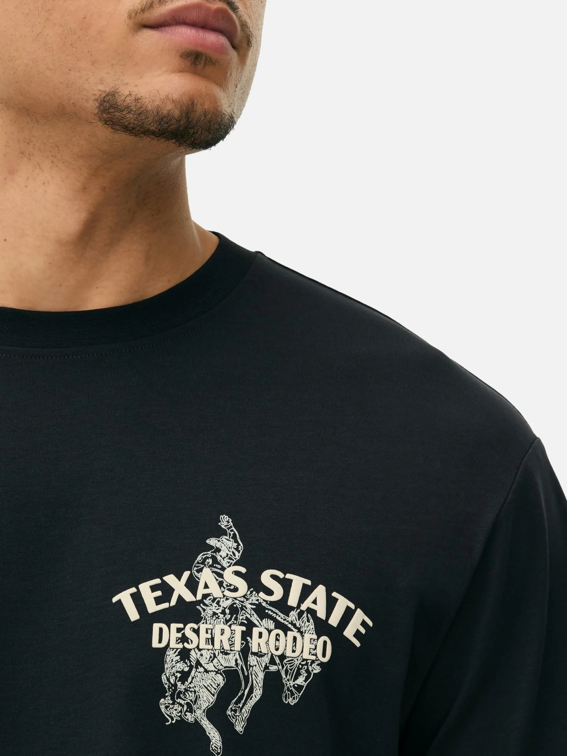 Camiseta Con Estampado De Rodeo