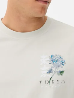 Camiseta Con Estampado Floral «Tokio»
