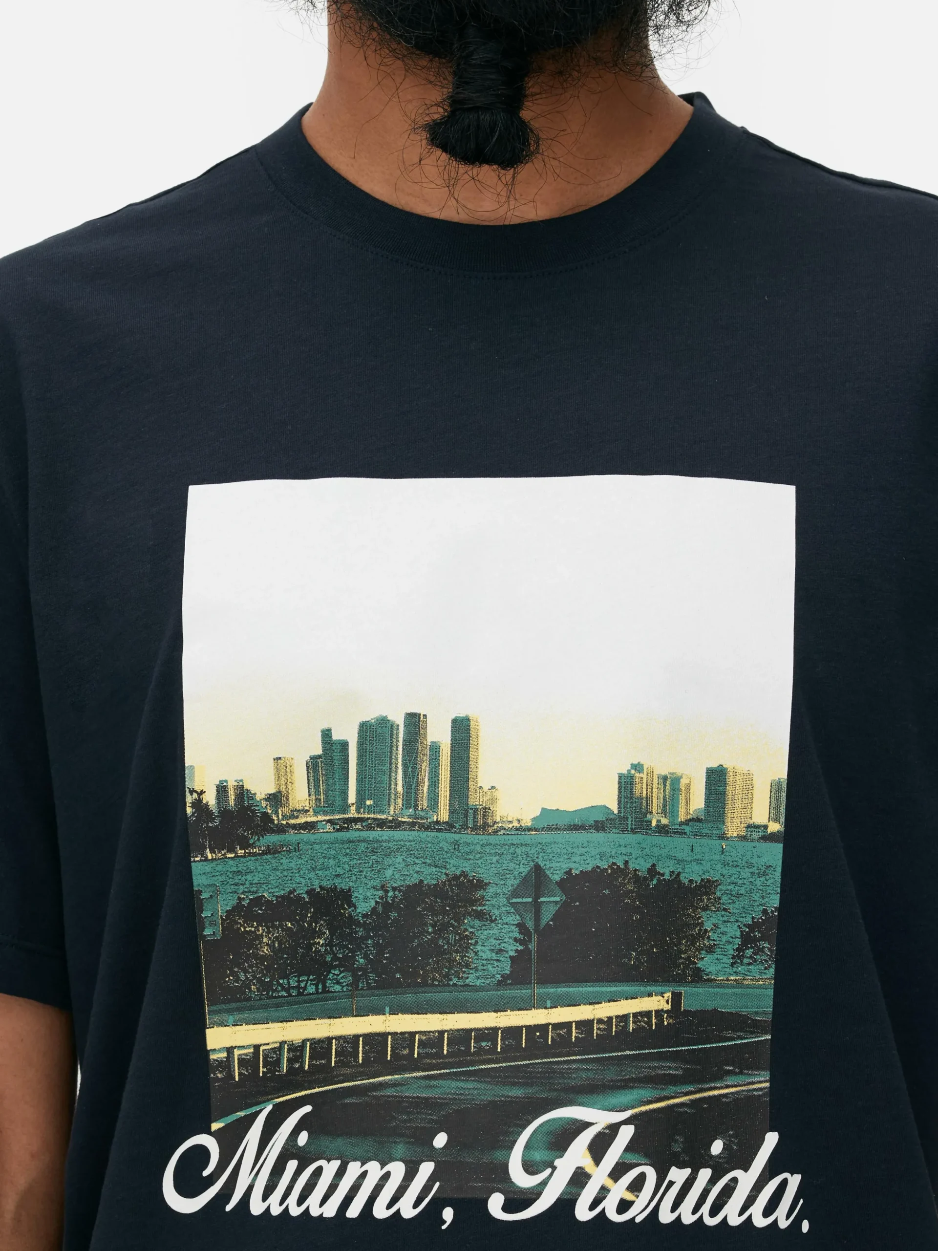 Camiseta Con Estampado Gráfico De «Miami, Florida»