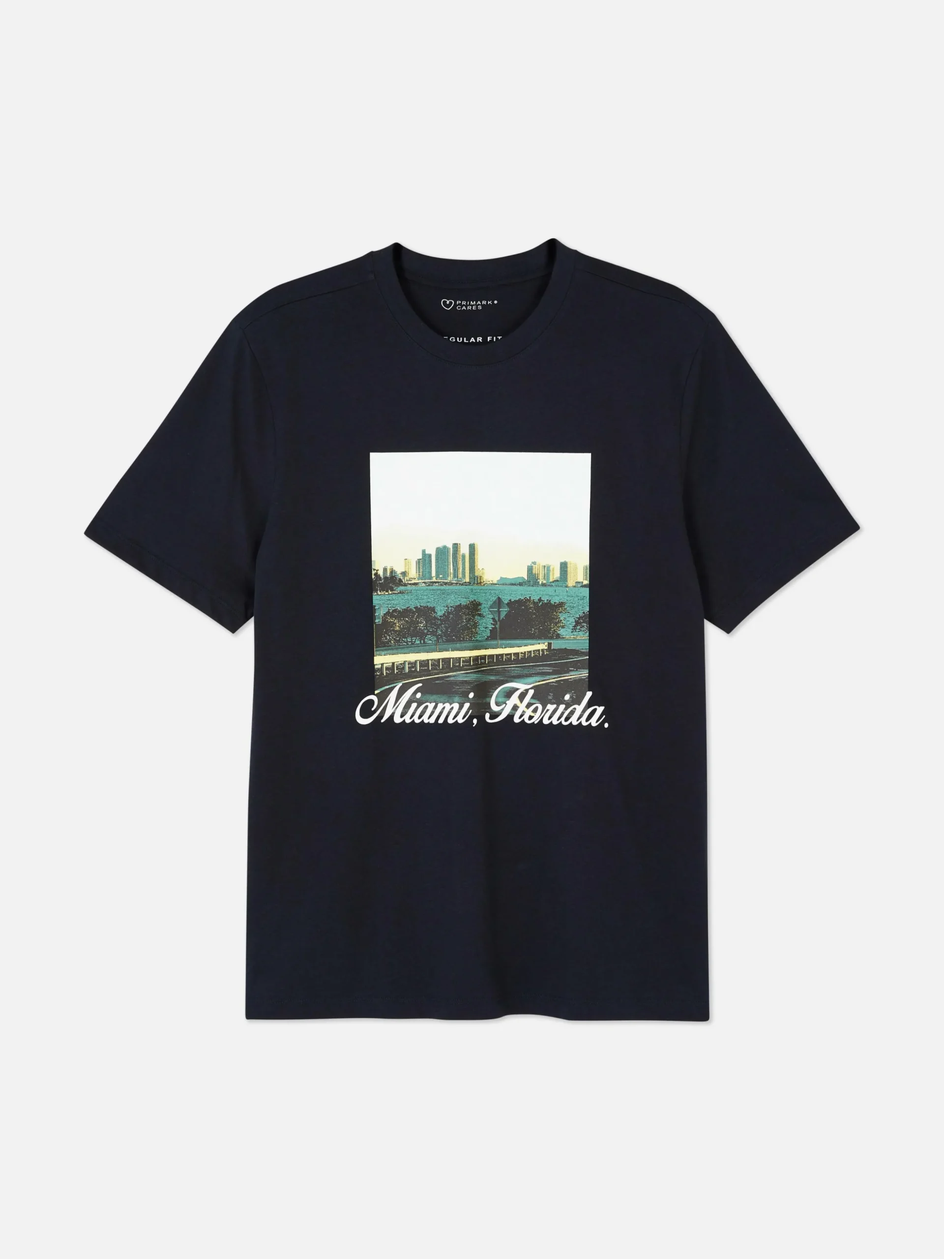 Camiseta Con Estampado Gráfico De «Miami, Florida»