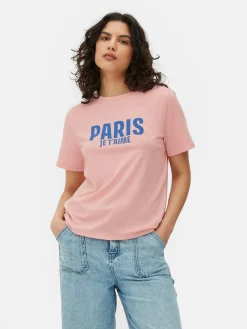 Camiseta Con Estampado Gráfico «Paris»