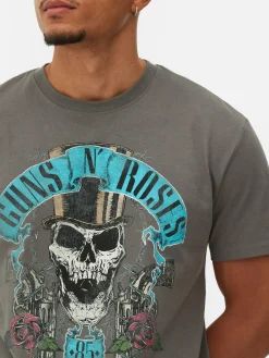 Camiseta Con Estampado Gráfico De Guns N' Roses