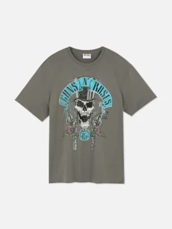 Camiseta Con Estampado Gráfico De Guns N' Roses