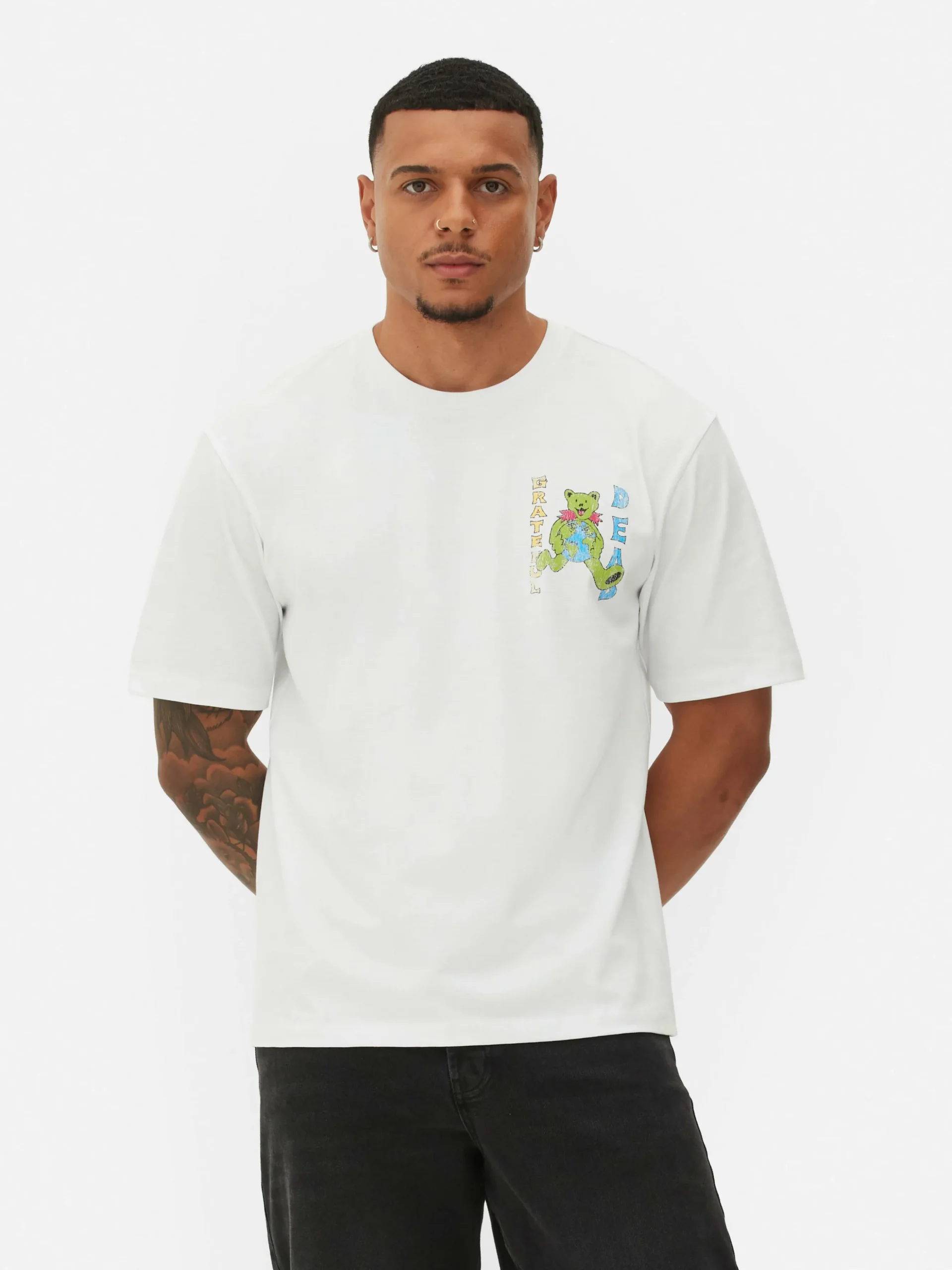 Camiseta Con Estampado Gráfico De Grateful Dead