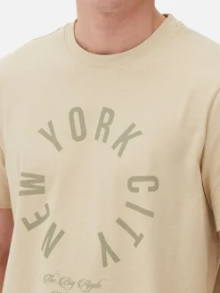 Camiseta Con Estampado «New York City»