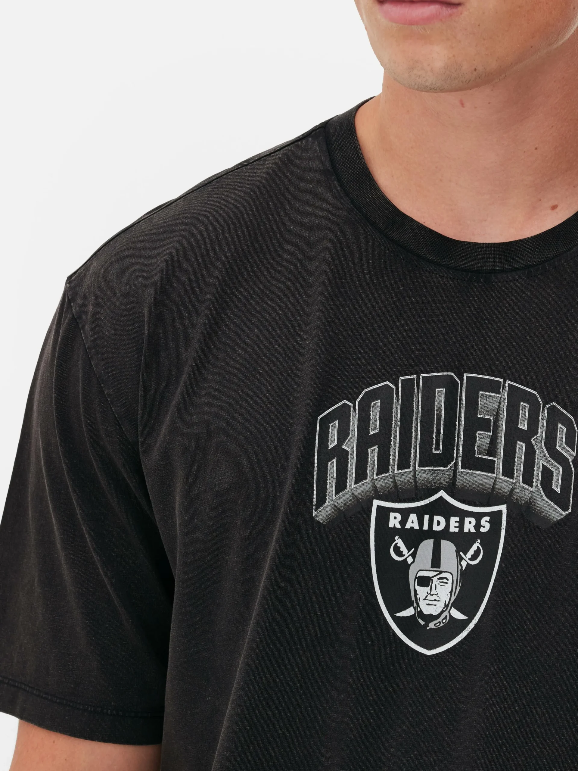 Camiseta Con Gráfico De Las Vegas Raiders De La NFL