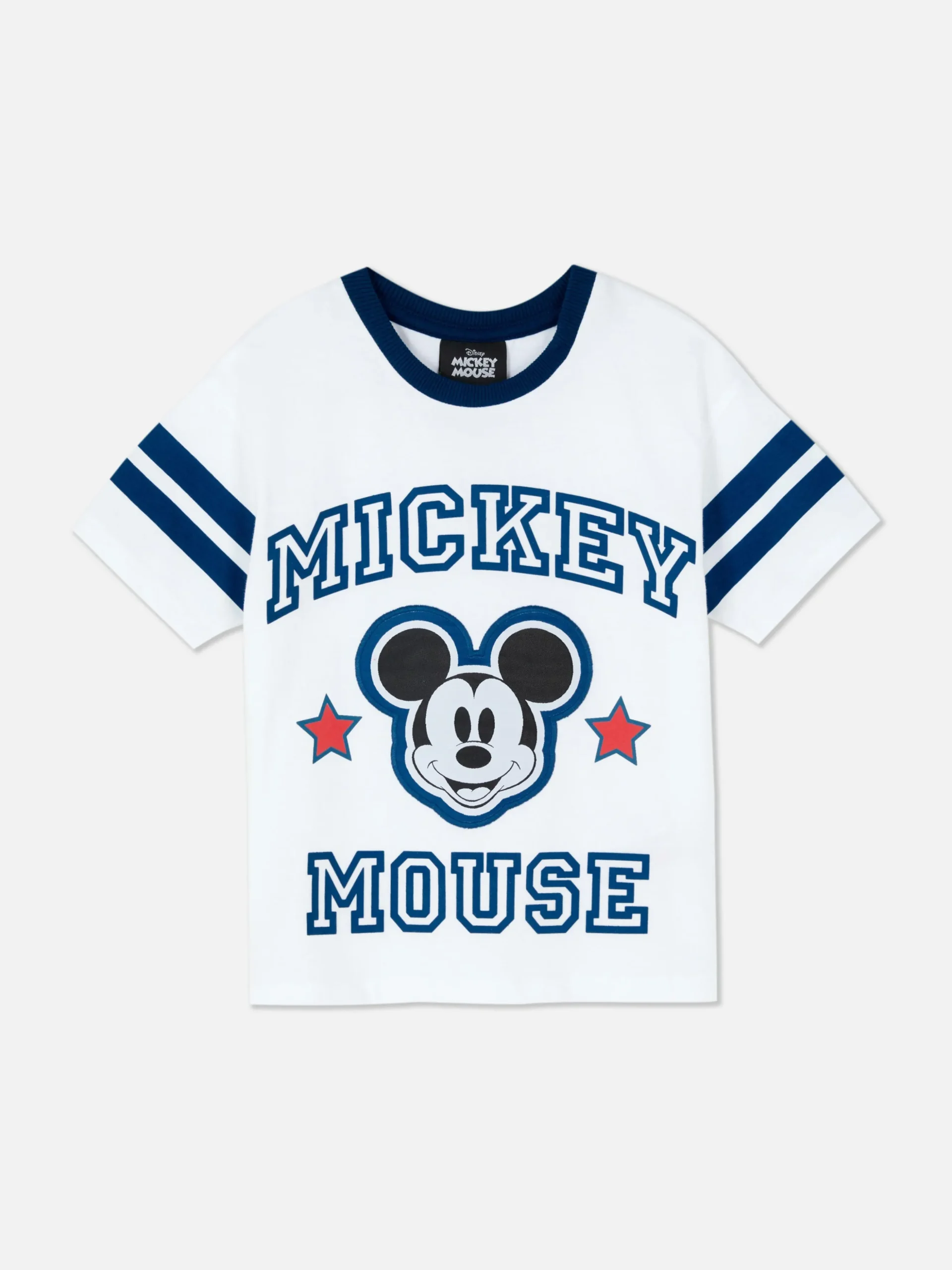 Camiseta Con Ribete De Mickey Mouse De Disney