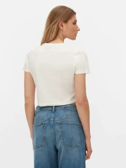 Camiseta Corta Con Estampado Gráfico De Claude Monet