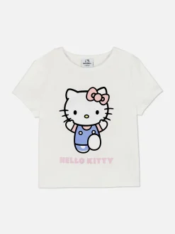 Camiseta Corta Con Estampado De Hello Kitty