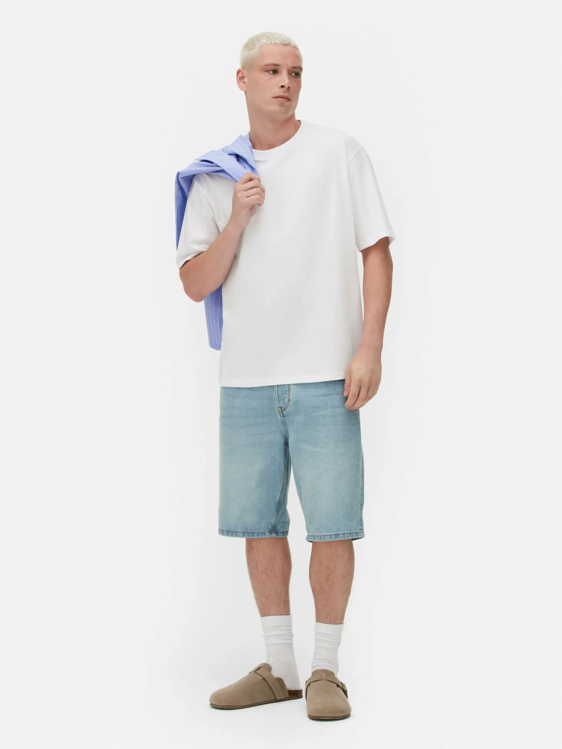 Camiseta De Algodón De Corte Holgado