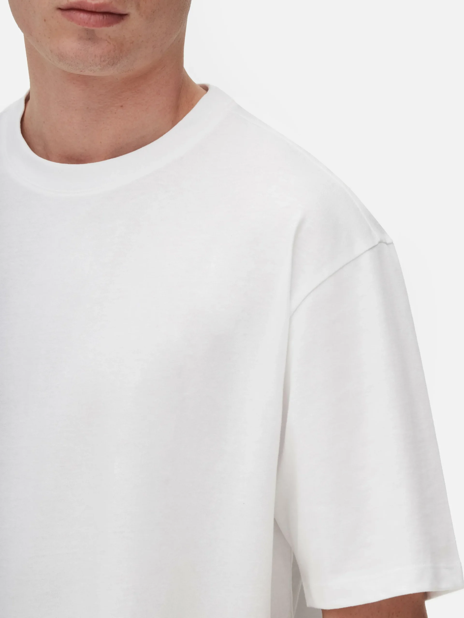 Camiseta De Algodón De Corte Holgado