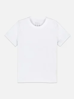 Camiseta De Algodón De Manga Corta