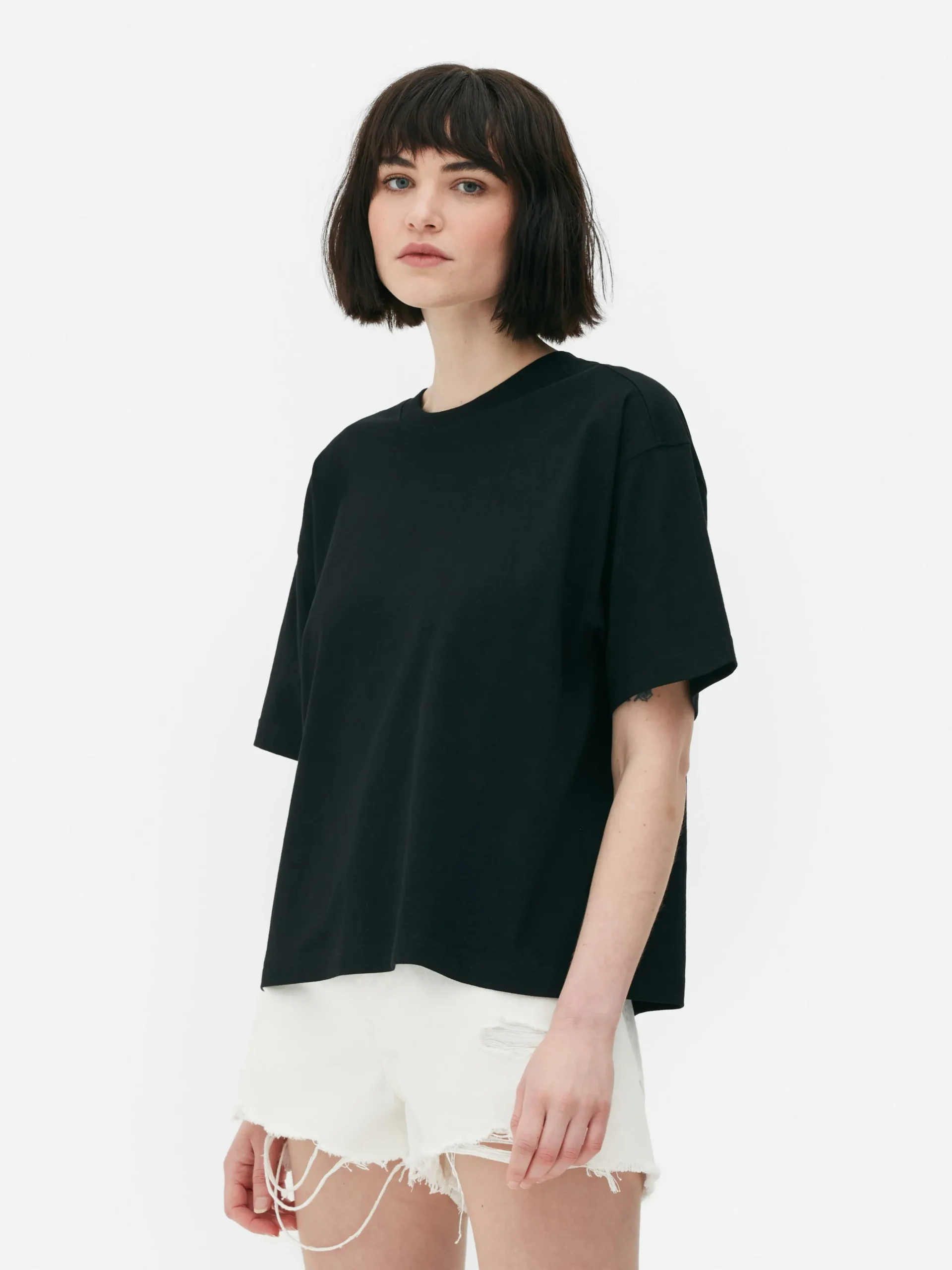 Camiseta De Corte Cuadrado