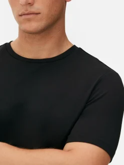 Camiseta De Cuello Redondo Estampada De Kem