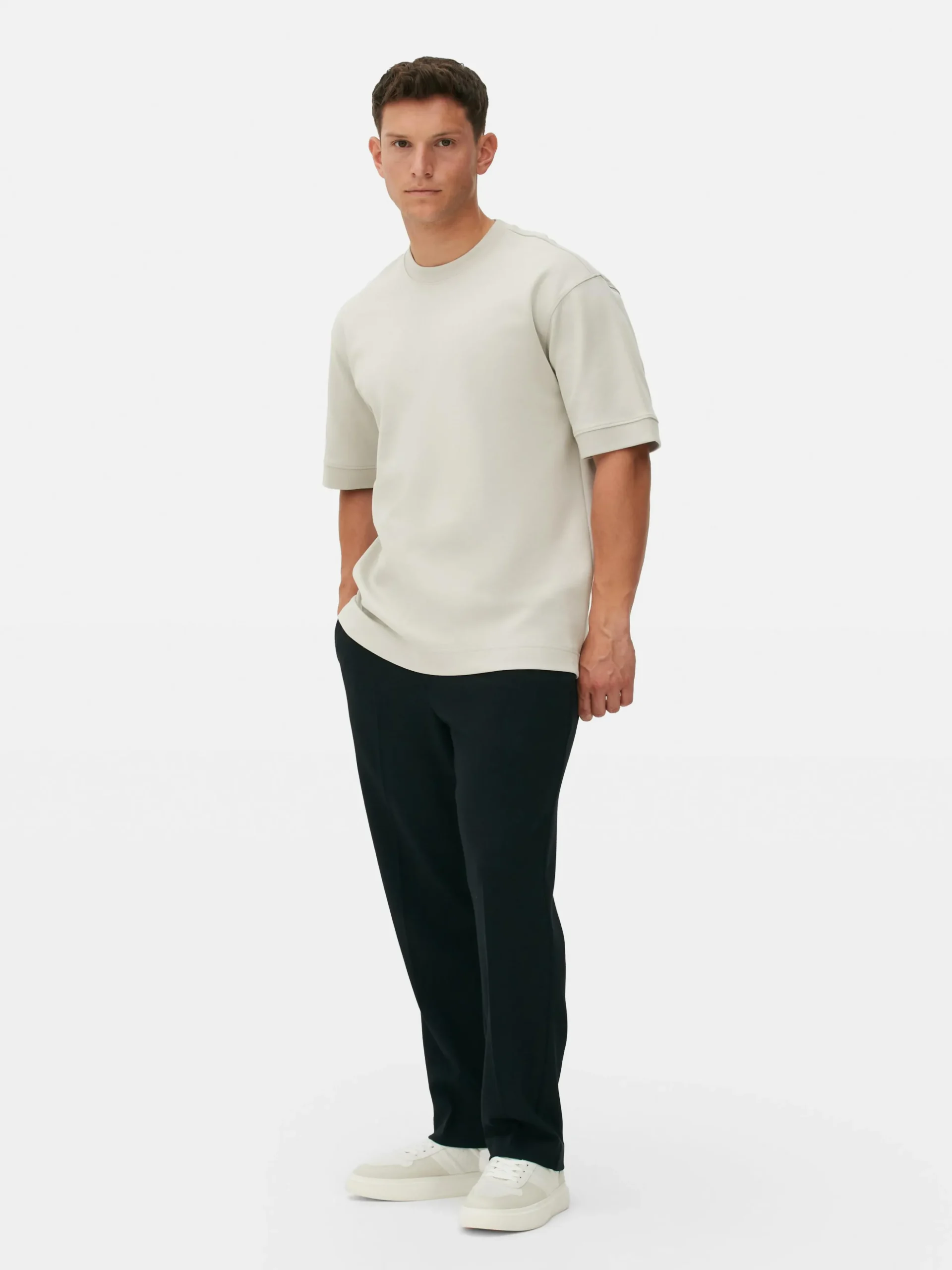 Camiseta De Cuello Redondo Estampada De Kem