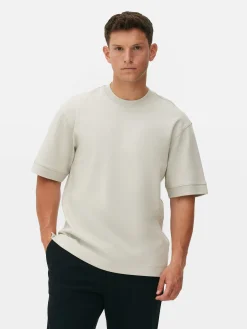 Camiseta De Cuello Redondo Estampada De Kem